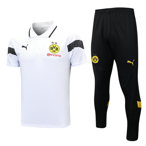 Camiseta polo Dortmund Blanco 2023-2024