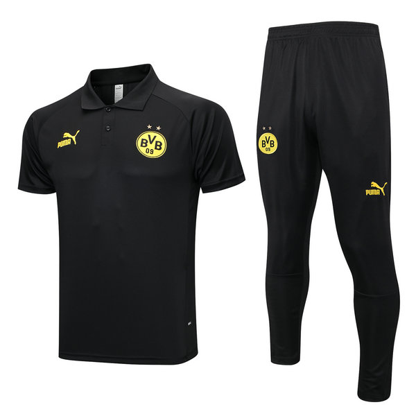 Camiseta polo Dortmund negro 2023-2024