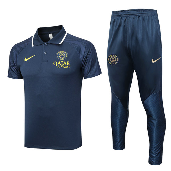 Camiseta polo PSG Azul oscur 2023-2024