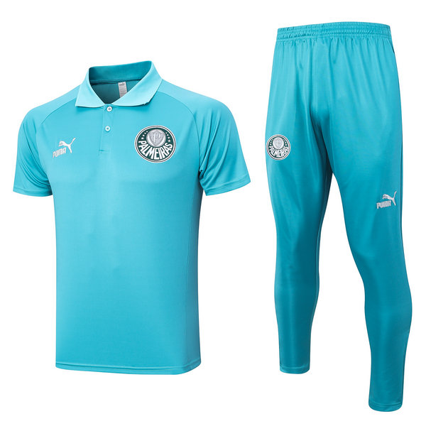 Camiseta polo Palmeiras verde claro 2023-2024