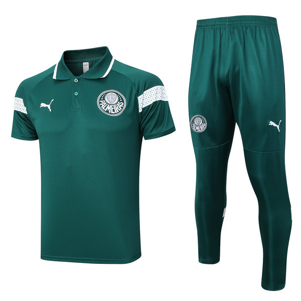 Camiseta polo Palmeiras verde oscuro 2023-2024