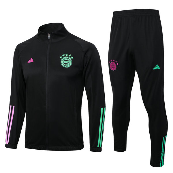 Chaquetas Bayern Munich negro 2023-2024 baratas