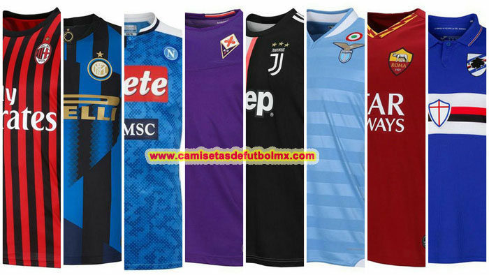 Equipacion del Camisetas Equipos de Serie A 2019 2020