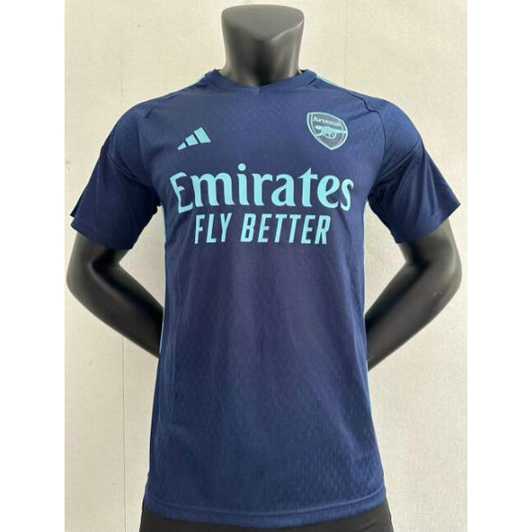 Version del jugador Camiseta Arsenal Azul marino 2023-2024