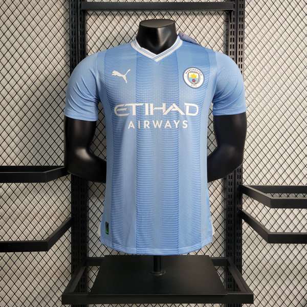 Version del jugador Camiseta Manchester City Primera 2023-2024