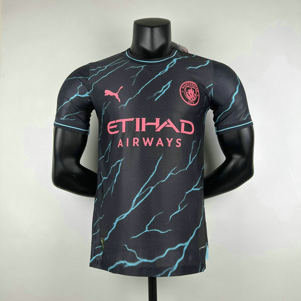 Version del jugador Camiseta Manchester City Tercera 2023-2024